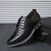   Large Size Men's Business Leather Oxfords Shoes